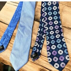Set of 2 Michael Michael Kors 100% silk ties
